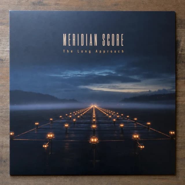 Der lange Anlauf von Meridian Score — Album-Cover