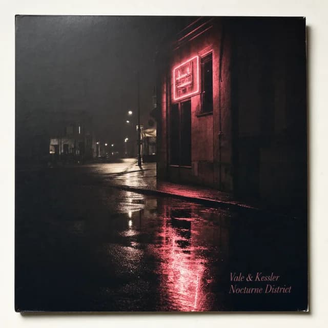 Nocturne District von Vale & Kessler — Album-Cover