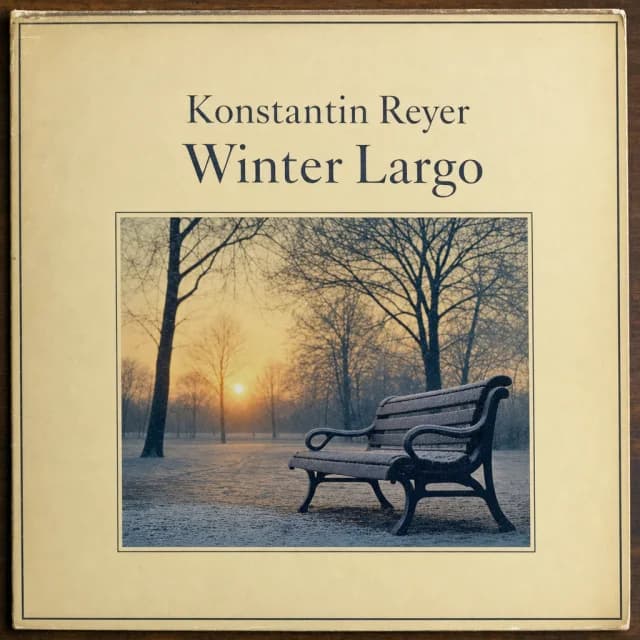 Winter Largo von Konstantin Reyer — Album-Cover