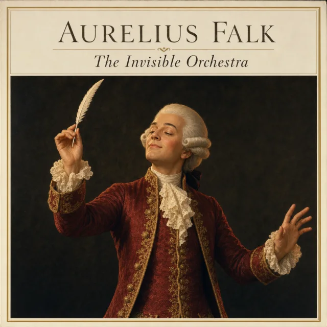 The Invisible Orchestra von Aurelius Falk — Album-Cover