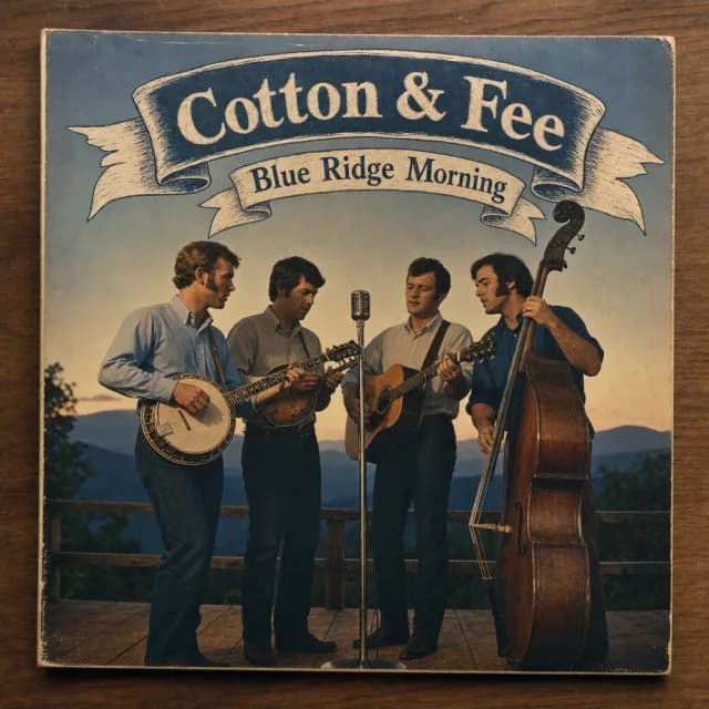 Blue Ridge Morning von Cotton & Fee — Album-Cover