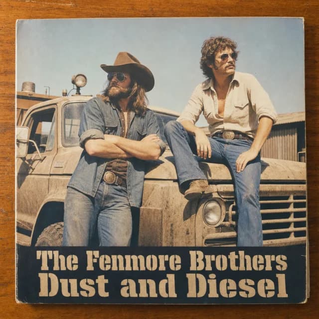 Dust and Diesel von The Fenmore Brothers — Album-Cover