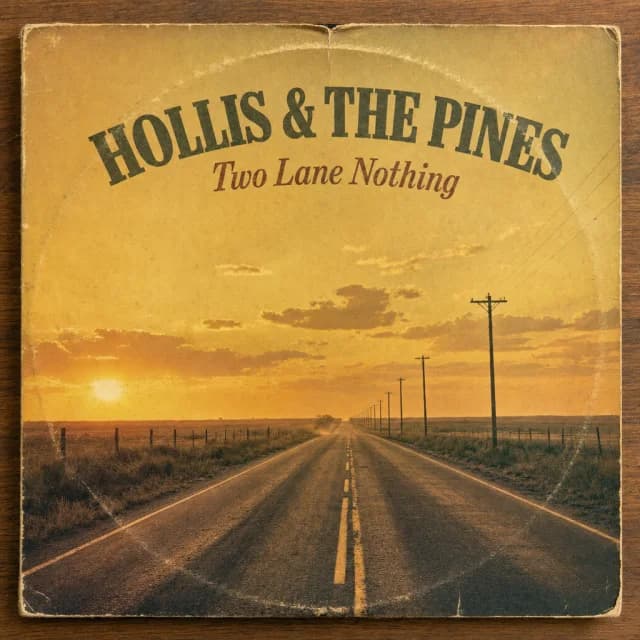Zweispuriges Nichts von Hollis & the Pines — Album-Cover