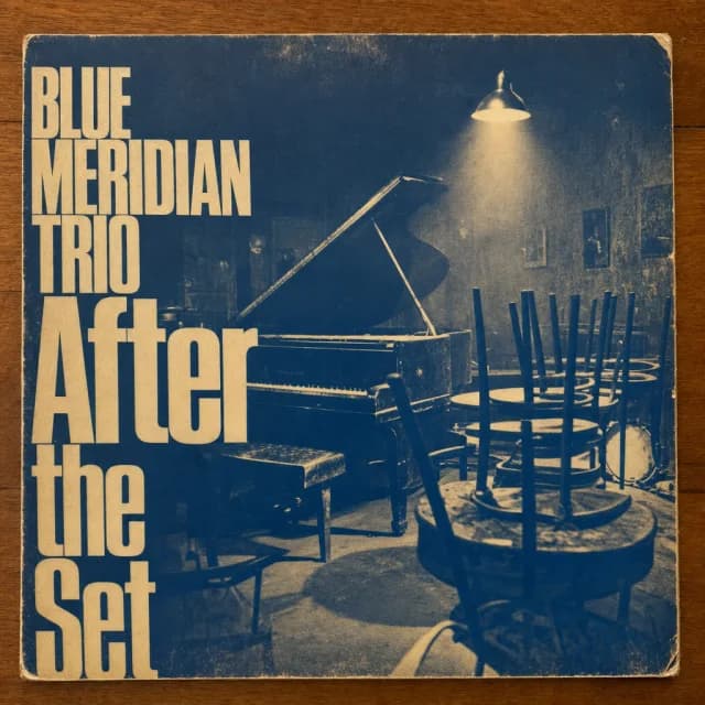 Nach dem Set von Blue Meridian Trio — Album-Cover